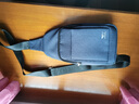 七匹狼胸包單肩包斜挎包男女時(shí)尚牛津布防潑水休閑運動(dòng)腰包男包  升級版藍色【加大容量】 曬單實(shí)拍圖