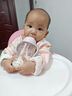 愛(ài)得利（evorie）新生兒奶瓶 Tritan奶瓶0-3-6個(gè)月防脹氣防摔寬口徑嬰兒奶瓶 粉 240ml 6月+ 帶柄重力球 曬單實(shí)拍圖