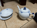 RoyalCopenhagen皇家哥本哈根公主藍手繪茶具一人小茶壺陶瓷茶壺700ml 曬單實拍圖