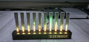 ELEKSMAKEREleksMaker丨復古擬輝光管鋁坨坨電子管音樂(lè )頻譜儀電平計創(chuàng  )意辦公室桌面擺件分頻拾音節奏燈 T10 T10節奏燈丨鋁坨坨丨RGB版 曬單實(shí)拍圖