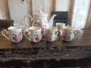 艾和欧式景德镇带托盘家用茶壶茶杯陶瓷整套茶具茶盘套装结婚礼物实用 南瓜型英式玫瑰款 8件 晒单实拍图