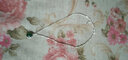 歐萊森925銀項(xiàng)鏈女送媽媽綠玉髓吊墜中年母款氣質(zhì)鎖骨鏈復(fù)古銀鏈子 綠玉髓項(xiàng)鏈（送媽媽送老婆） 曬單實(shí)拍圖
