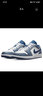 耐克（NIKE）籃球鞋男AJ1喬丹JORDAN 1運(yùn)動(dòng)鞋553558-414海軍藍(lán)44 曬單實(shí)拍圖