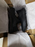 斯凱奇（Skechers）秋冬季商務(wù)休閑運動(dòng)皮鞋男鞋一腳蹬緩震軟底商務(wù)鞋通勤鞋205046 全黑色/BBK 42 曬單實(shí)拍圖