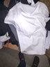 羅蒙（ROMON）白色T恤男士短袖修身潮2025棉質(zhì)夏季上衣服半袖緊身純色打底衫 黑色 L 曬單實拍圖