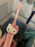 色果HelloKitty貓咪電動(dòng)牙刷成人女生充電式超聲波學(xué)生黨女生可愛(ài)家用兒童軟毛女生牙刷少女心生日禮物 Kitty【刷頭2個(gè)裝】杜邦刷毛-成人版 曬單實(shí)拍圖