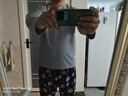 皮爾卡丹華夫格男士長(cháng)袖t恤v領(lǐng)純棉彈力柔軟親膚內搭上衣雞心領(lǐng)秋衣打底衫 5510淺灰【長(cháng)袖】 2XL 180150-165斤 曬單實(shí)拍圖