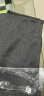 WEIBUFAN 中年运动套装男装春秋季男士休闲运动服饰中老年爸爸装卫衣套装 深灰（两件套） 3XL(152-168斤) 实拍图