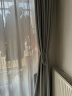阿黎高遮光窗帘成品卧室客厅阳台遮阳灰色挂钩式2.5米宽*2.4高单片 实拍图
