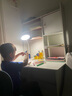 木匠印記電腦桌書桌書架組合一體簡易家用臥室簡約電腦桌學(xué)生寫字床頭桌子 【加高款】暖白色100cm 曬單實(shí)拍圖