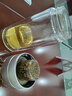 JRINKTEEA茶水分離泡茶玻璃杯男女雙層車(chē)載辦公水杯干濕分離帶杯套 金屬銀雙層蓋（陶瓷茶漏） 250ml 曬單實(shí)拍圖