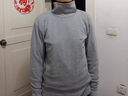 七匹狼10A抗菌高領(lǐng)秋衣男防風(fēng)保暖內衣堆堆領(lǐng)護脖上衣100%棉毛衫打底衣t 1件裝(淺灰)純棉抗菌/高領(lǐng)防風(fēng) XL (身高170-180CM/125-145斤) 曬單實(shí)拍圖