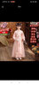 吉卡龍 兒童漢服中國風(fēng)仙女連衣裙3-12歲小女孩飄逸唐裝襦裙春秋冬 漢服套餐 130 曬單實(shí)拍圖