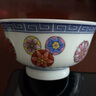 LICHEN 景德鎮仿古陶瓷碗中式茶碗飯碗 斗彩石榴飯碗 斗彩皮球花 曬單實(shí)拍圖