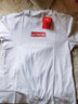 李寧（LI-NING） 短袖t恤男女同款夏季速干圓領(lǐng)T恤舒適透氣半袖棉打底衫運動(dòng)服 白（lining） XXL/185 曬單實(shí)拍圖