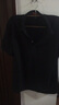 皮爾卡丹（pierre cardin）短袖polo衫男夏季新款翻領(lǐng)汗衫吸汗透氣體恤商務(wù)休閑純色純棉t恤 曬單實(shí)拍圖