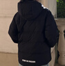 FILA FUSION斐樂(lè )潮牌羽絨服女冬季情侶時(shí)尚保暖外套男女 正黑色-T11U416901FBK 預售 XL 180/100A/XL 曬單實(shí)拍圖
