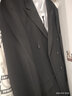 羅蒙西服套裝男雙排扣休閑商務復古男士西裝外套修身結婚新郎禮服男 曬單實拍圖