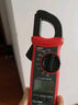 優(yōu)利德（UNI-T）UT201鉗形萬(wàn)用表高精度鉗形表交直流鉗形電流表智能防燒電工維修 UT201+（交流400A） 曬單實(shí)拍圖