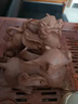 陶云尚貔貅茶寵擺件精品創(chuàng  )意招財茶玩茶具茶道辦公室擺設裝飾品禮盒裝 招財雄性貔貅【紅色款】新款 曬單實(shí)拍圖