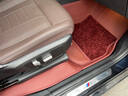 百德真皮汽車(chē)腳墊適用于26款寶馬5系 X5L X7 6系GT 740Li X3全包腳墊 法拉皮火山紅 2024-26款寶馬525 530Li 曬單實(shí)拍圖