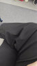 京东京造【高弹保型】直筒休闲裤男 工装裤商务裤子男四季 黑色 36 实拍图