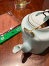 聚均閣景德鎮陶瓷泡茶茶具套裝簡(jiǎn)約家用耐熱泡茶壺大號影青提梁壺泡茶器 天藍釉款（一壺六杯水具） 禮盒裝 曬單實(shí)拍圖