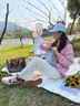 蝶嬌諾（DIEJIAONUO）加絨加厚衛(wèi)衣女裝秋裝2024新款秋季套裝女學(xué)院風(fēng)兩件套裝奶系穿搭 粉色衛(wèi)衣+闊腿褲 M（100-110斤） 曬單實(shí)拍圖