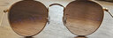 雷朋（RayBan）太陽(yáng)鏡男女款圓形框復古眼鏡時(shí)尚漸變色墨鏡0RB3447可定制 9001A5古銅色鏡框粉棕色漸變鏡片 尺寸53 曬單實(shí)拍圖