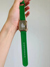 多姆手表女運動(dòng)手環(huán)國表男女同款日韓硅膠防水小方表石英腕表新年禮物 綠色表帶（升級版） 曬單實(shí)拍圖