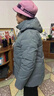 俞兆林中老年羽絨棉服女?huà)寢尪b連帽棉衣70歲80老人太太冬裝奶奶裝外套 紅色單件上衣 2XL建議105-120斤 曬單實(shí)拍圖
