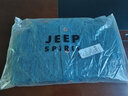 JEEP SPIRIT針織衫男秋冬加絨加厚開(kāi)衫毛衣純色立領(lǐng)紐扣男裝外套上衣新款 牛仔藍 XL 曬單實(shí)拍圖