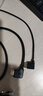 炬信科技（JUXIN） HD高清線(xiàn)彎頭 兼容HDMI2.0 4K版90度彎頭線(xiàn)直角數字高清線(xiàn)電腦接電視投影儀4K高清線(xiàn) HDMI2.0高清線(xiàn) 【左彎-黑色】 1米 曬單實(shí)拍圖