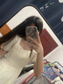 熒蒂新中式國風(fēng)盤扣泡泡袖溫柔氣質(zhì)連衣裙女2025新款夏季新款收腰裙子 米白色 S 曬單實拍圖