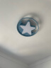 雷士（NVC） LED吸顶灯儿童房创意轻奢卧室灯男女孩房间星星月亮主题-星宇蓝 实拍图