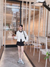 CTOX撞色設(shè)計(jì)小香風(fēng)棒球服外套女秋冬2025新款設(shè)計(jì)感小個(gè)子夾克學(xué)院風(fēng) 米白色 M (建議115斤以內(nèi)) 曬單實(shí)拍圖