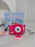 迪士尼（Disney）照相機大屏幕高清數碼可拍照錄像拍立得女孩玩具兒童節生日禮物  草莓熊【超清屏-9600W前后雙攝】 迪士尼正品【無(wú)內存卡】 曬單實(shí)拍圖