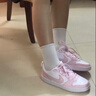 耐克酷菠蘿大童低幫運動(dòng)鞋冬季男女童耐穿板鞋NIKE COURT DV5456 111白/橙粉/亞紫粉 36 曬單實(shí)拍圖