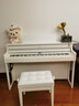 羅蘭（Roland）hp704/hp702/hp701豪華立式電鋼琴成人專業(yè)演奏88鍵家用數(shù)碼鋼琴 HP704-WH 優(yōu)雅白色+配件禮包 曬單實(shí)拍圖