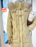 詩凡黎（'SEIFINI）【商場同款】90鴨絨連帽羽絨服2023冬新款外套女3EB180071 月色黃 155/80A/S 曬單實拍圖