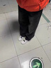 卓詩尼板鞋女2024新款秋冬季厚底魔術(shù)貼休閑小白鞋增高時尚休閑鞋 米粉 37 (235mm) 標準碼 曬單實拍圖