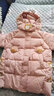 迪士尼3-6歲女童羽絨棉服2026冬季新款加厚洋氣派克小童冬裝棉衣寶寶兒 粉色(加厚升級版) 120 cm 曬單實(shí)拍圖