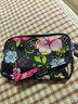 書(shū)果兒(SHU GUO ER)手拿包布藝長(cháng)款女士錢(qián)包帆布三層拉鏈零錢(qián)包 百花齊放#C221 曬單實(shí)拍圖