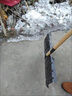 花沃里除雪鏟推雪鏟推雪板鏟雪鏟冰（木柄+鋼鐵頭）鏟糧食多用鏟子 曬單實(shí)拍圖