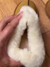 DUGGIU桑坡村皮毛一體豆豆鞋女鞋短筒雪地靴低幫冬季棉鞋孕婦鞋加絨棉瓢 羚羊棕 羊毛口 38 曬單實拍圖