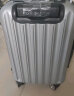 SUKESI品牌行李箱男拉杆箱女旅行箱万向轮皮箱子密码箱结实耐用时尚商务 灰色 20英寸 可登机 实拍图