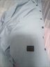 CK男裝純棉免燙大碼長袖工裝襯衣男士襯衫休閑上衣男 高質(zhì)量純棉料長袖2036(灰藍(lán)色) M 100斤-120斤 曬單實拍圖
