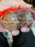 觀玉青皮文玩核桃野生麻核桃獅子頭 四座樓獅子頭 帶皮尺寸50-51mm一對 曬單實(shí)拍圖