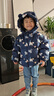 戴維貝拉（DAVE＆BELLA）兒童羽絨服女童上衣男童羽絨衣冬裝新款寶寶衣服保暖小童外套 北極熊印花DB4238127-A 120 cm（建議身高110-120cm） 曬單實拍圖