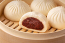 和善園玫瑰豆沙包 兒童早餐半成品 紅豆包子 家庭面點(diǎn)速凍加熱即食方便 【共12只】豆沙480g+鮮肉包480g 曬單實(shí)拍圖